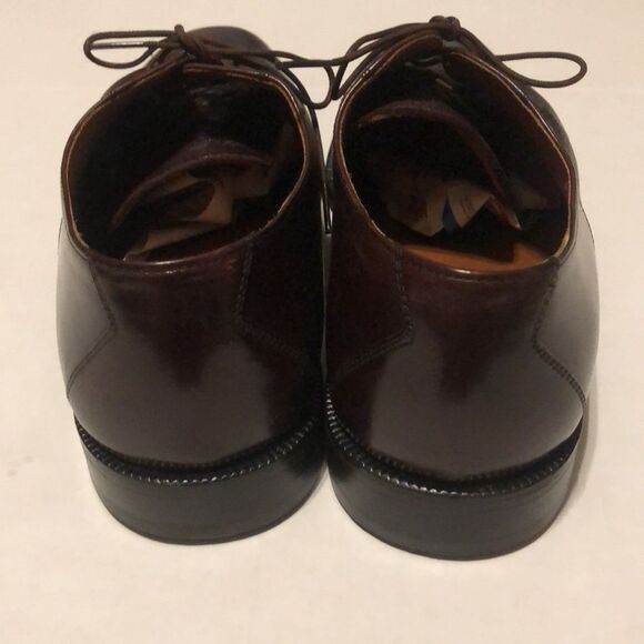 BOSTONIAN Florentine Marco Size 11.5M Leather Toe Caps Oxfords Burgundy main image 12